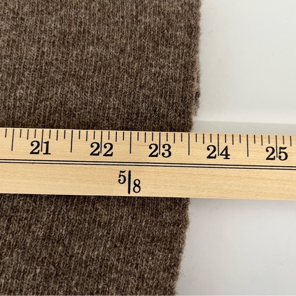 Chiaramente Brown Button Wool Blend Cardigan Sweater - Picture 11 of 14